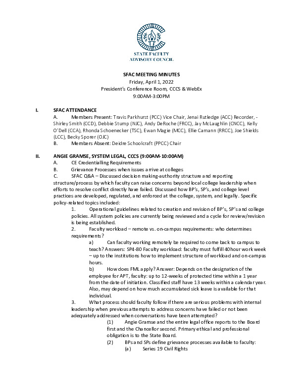 2022-04-01 SFAC Official Minutes PDF