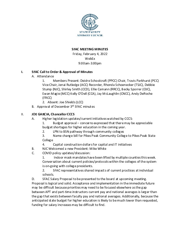 2022-02-04 SFAC Official Minutes PDF