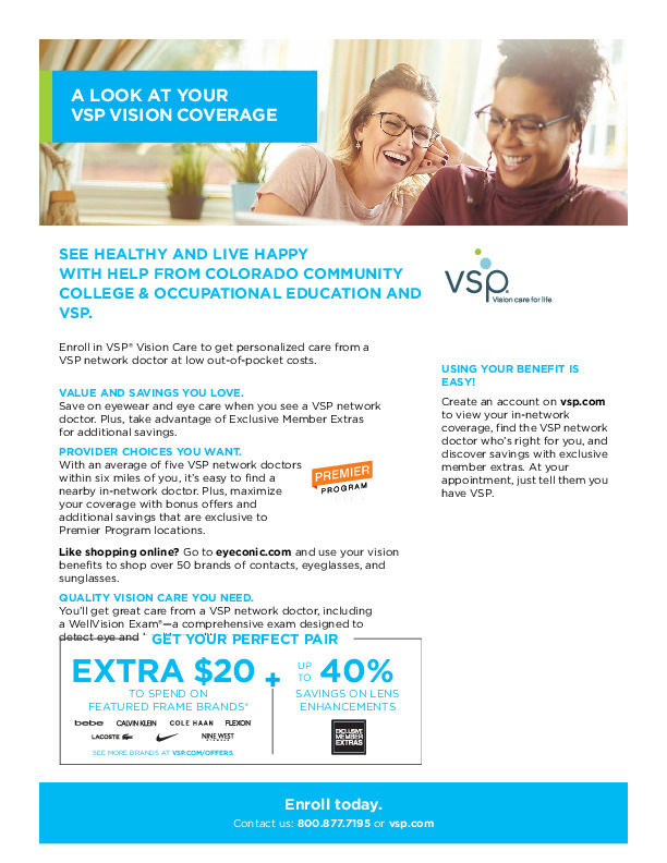 A Look at Your VSP Vision Coverage Flyer PDF