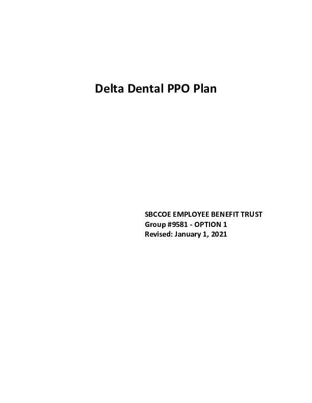 Delta Evidence of Coverage – Opt I PDF